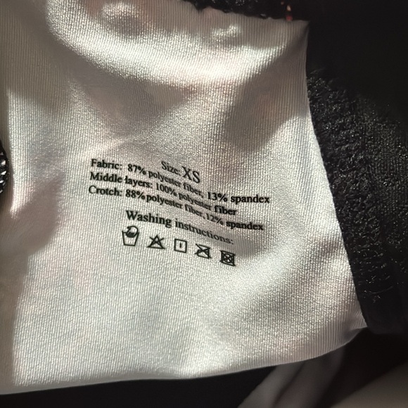 Period Swimwear - Menstrual Swimwear Bottoms - Black Leakproof Swim Bottom - Picture 10 of 10